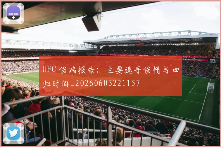 UFC 伤病报告：主要选手伤情与回归时间_20260603221157